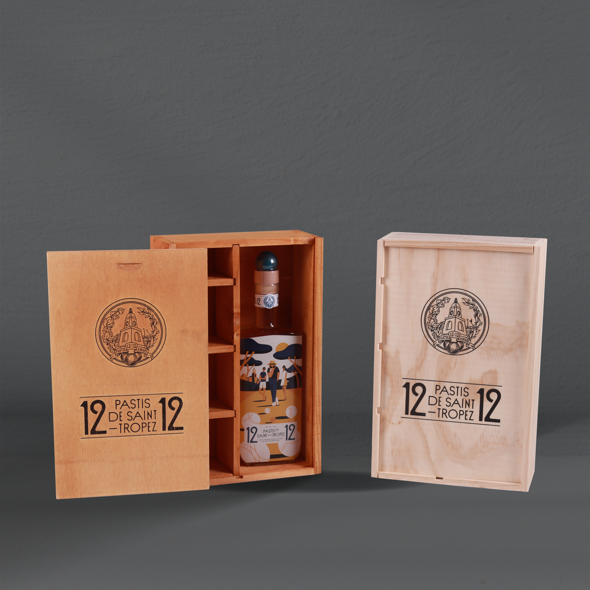 Caisse Bois Bouteille