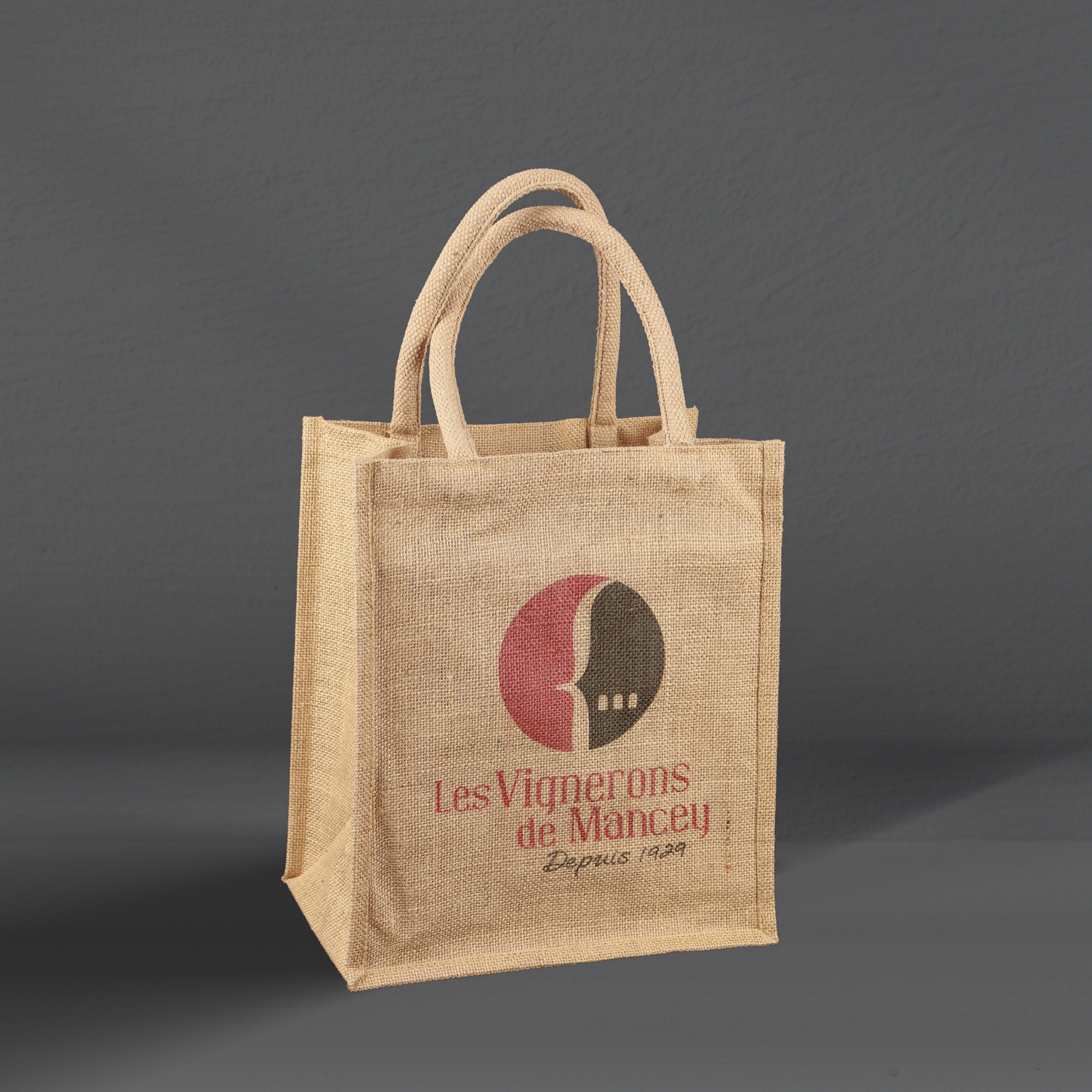 Sac toile de jute personnalisé