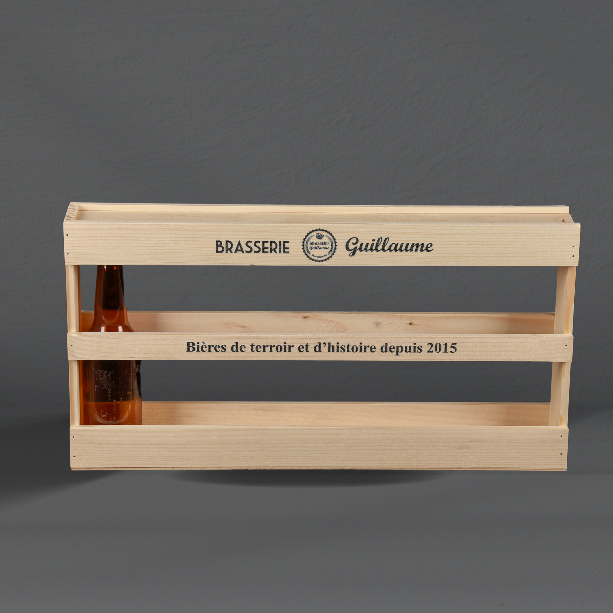 Caisse Bois Bouteille