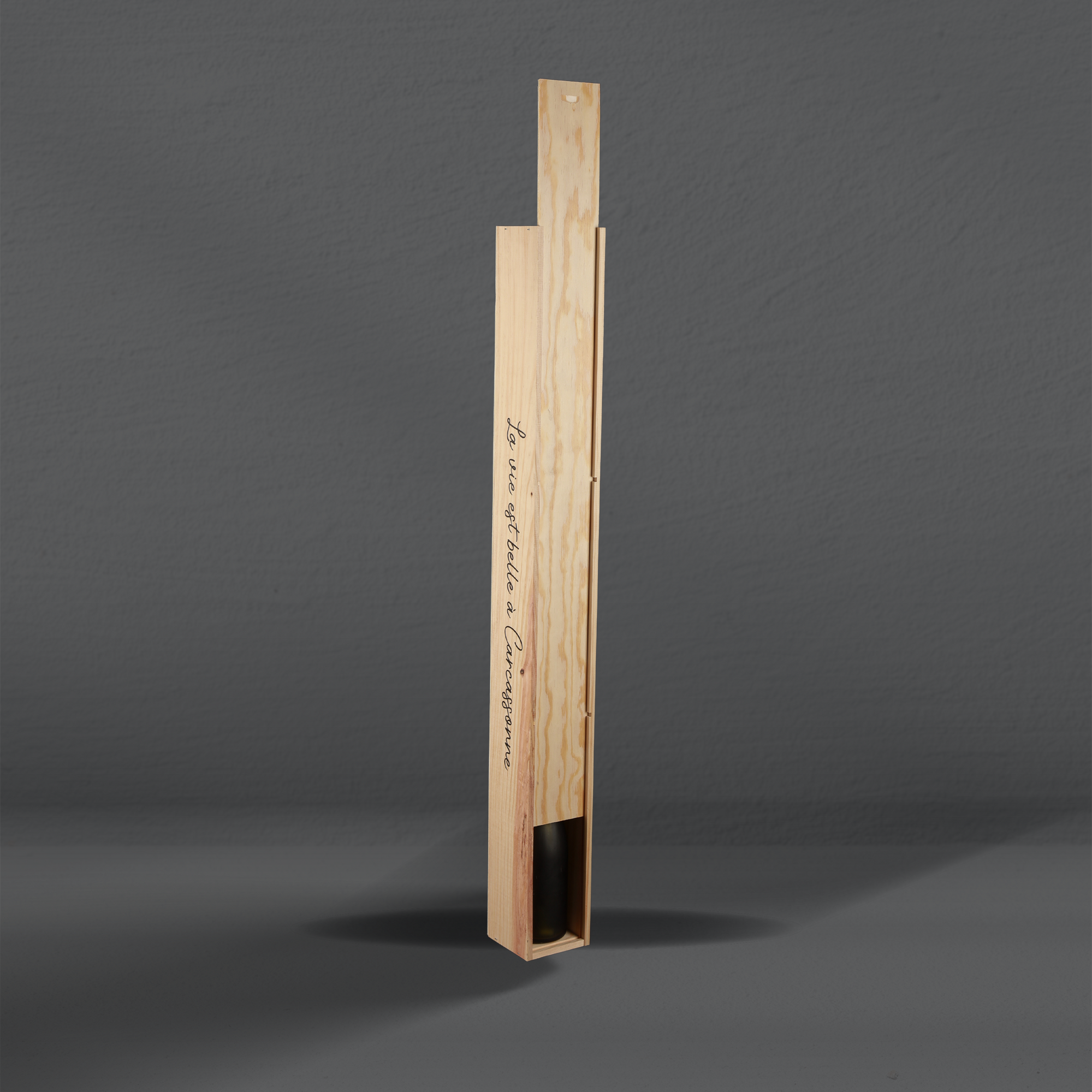 Caisse Bois Bouteille